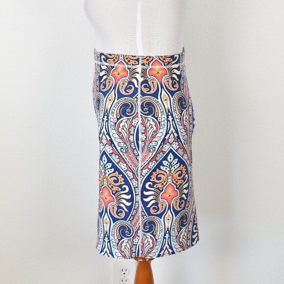 J. McLaughlin Reversible Halle Pencil Skirt - L - Picture 4 of 10